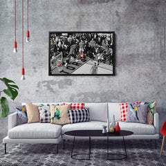 Kawhi Leonard Canvas Art – Raptors Game 7 Wall Decor