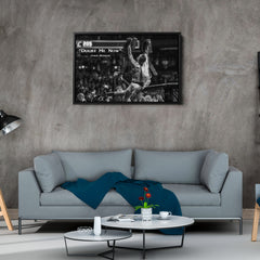 Conor McGregor Quote Canvas Art – MMA Wall Decor
