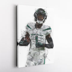 Sauce Gardner Canvas Art – New York Jets Wall Decor
