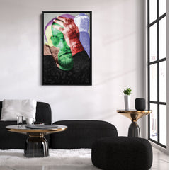 Mac Miller Circles Canvas – Rapper Wall Art Gift for Music Fans and Collectors
