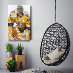 Juuse Saros Canvas Art – Nashville Predators Wall Decor
