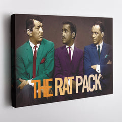 Rat Pack Canvas – Sinatra & Dean Classic Wall Art Decor