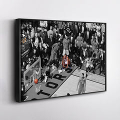 Kawhi Leonard Canvas Art – Raptors Game 7 Wall Decor