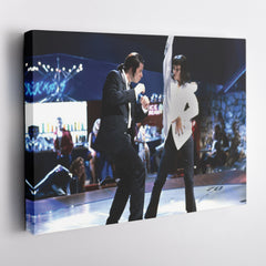 Pulp Fiction Canvas – Dance Twist Scene Movie Wall Art for Home Decor