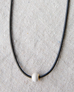 Pearl and Cord Necklace
