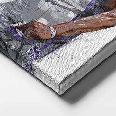 De'Aaron Fox Canvas Art – Sacramento Kings Wall Decor